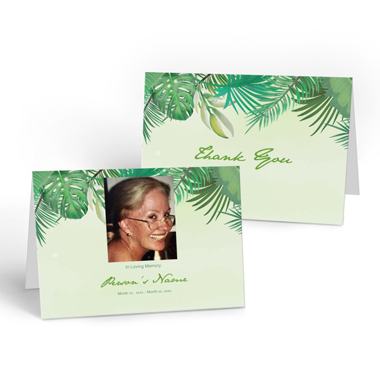 Rain Forrest - Thank you Cards