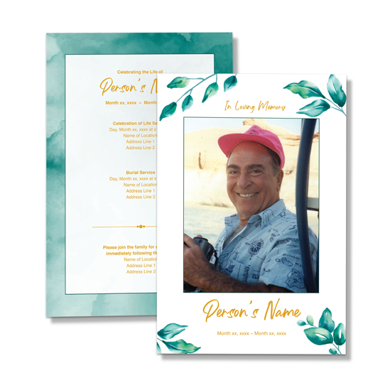 Gold Nature - Single Page Programs