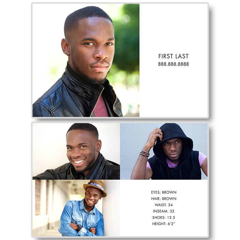 Comp Card Style I