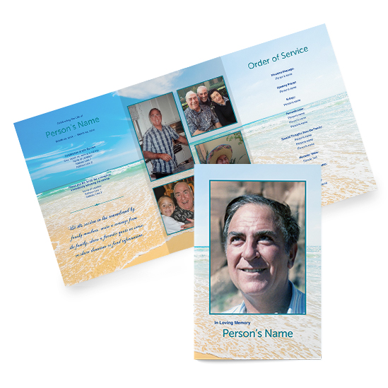 Shoreline design obituary Program
