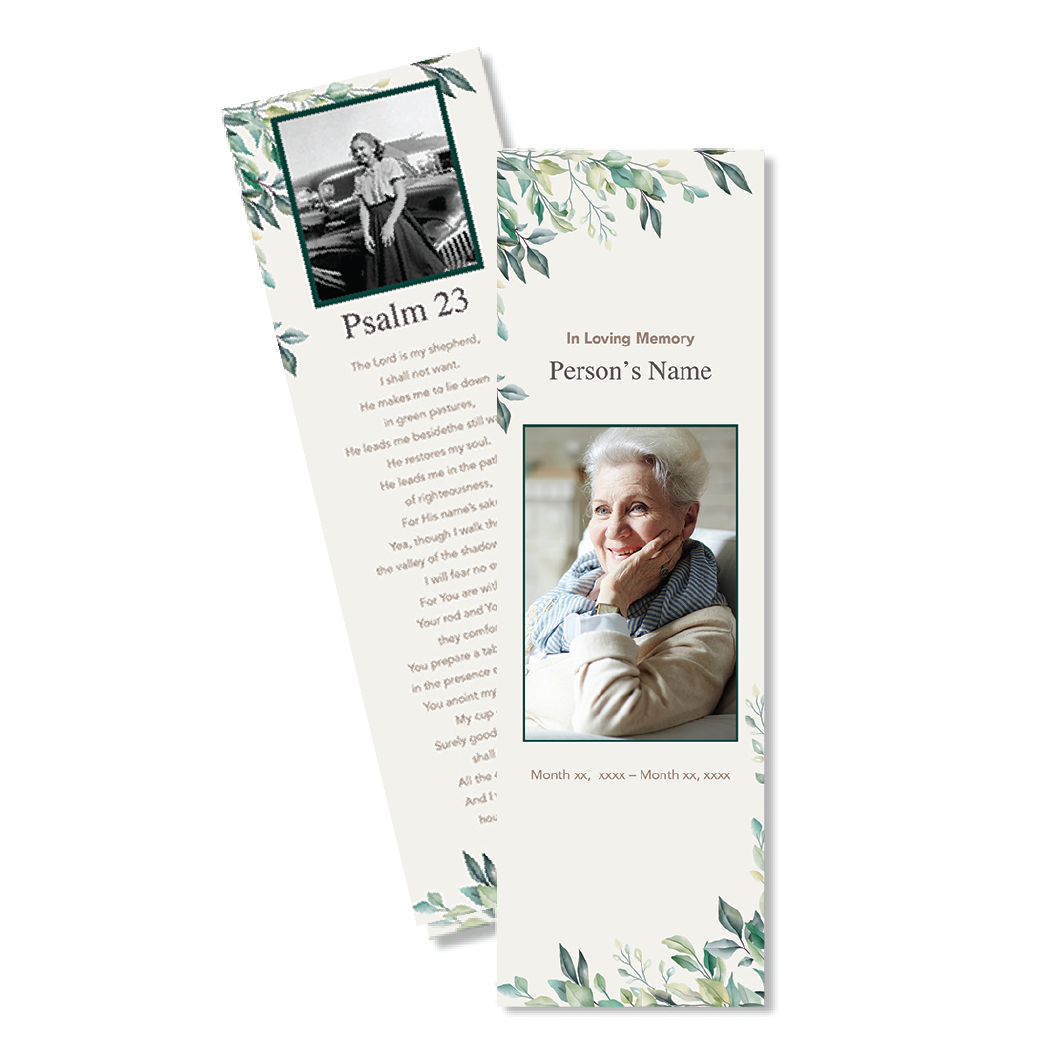 Green Leaves - Bookmarks