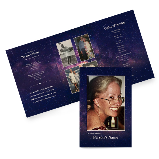 Milky Way - Tri-fold Programs