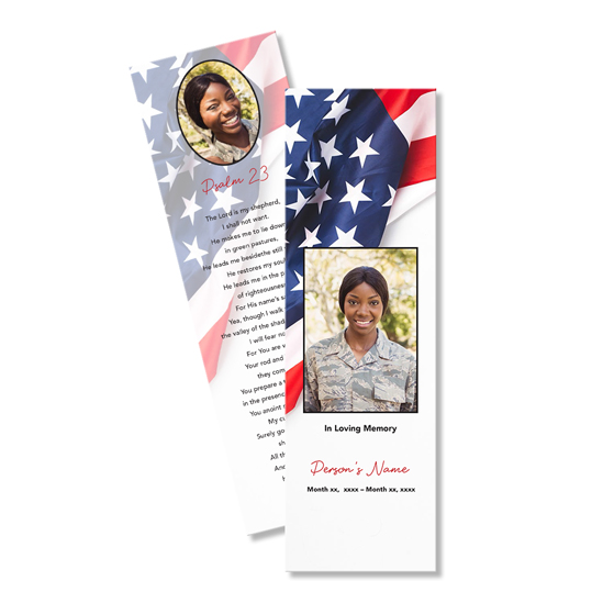 Folded Flag - Bookmarks