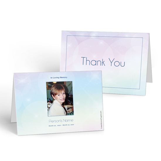 Fantasy Sky - Thank you Cards