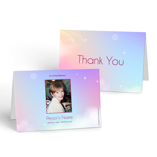 Unicorn Sky - Thank you Cards