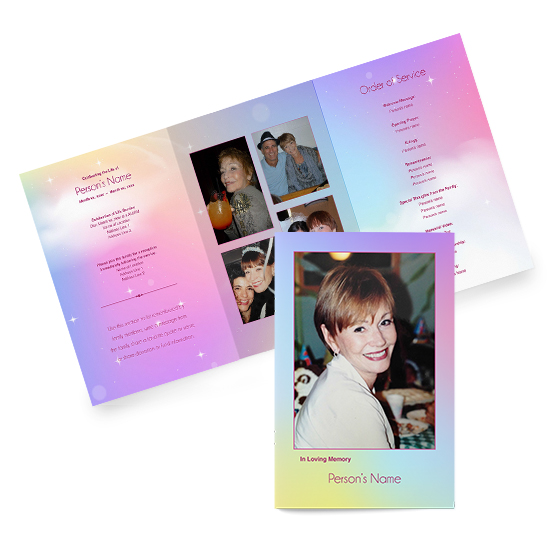 Unicorn Sky - Tri-fold Programs
