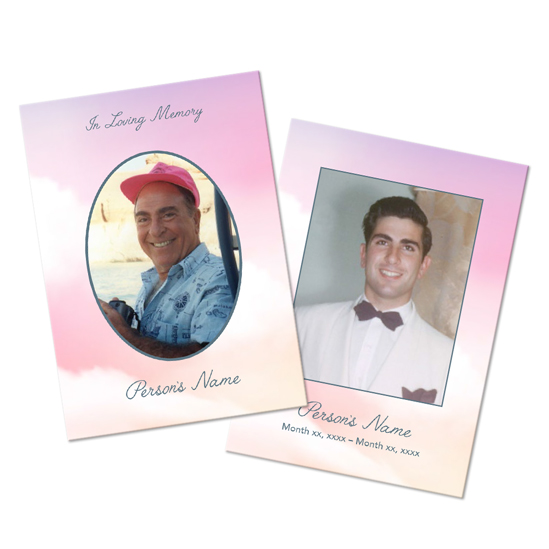 Pastel Sky - Wallet Cards