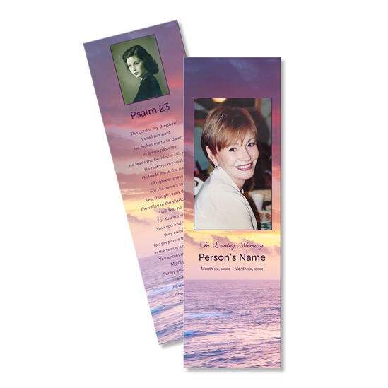 Purple Clouds - Bookmarks