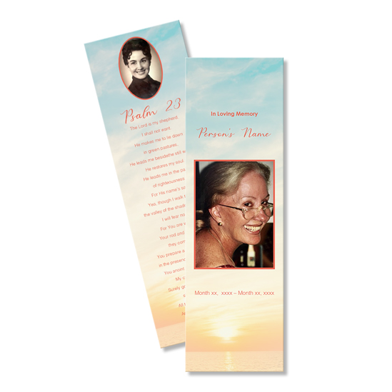 Warm Sunset - Bookmarks
