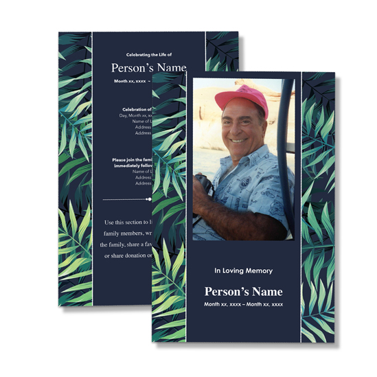Palm Branches - Single Page Programs