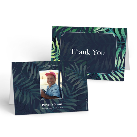Palm Branches - Thank you Cards