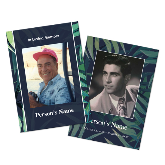 Palm Branches - Wallet Cards