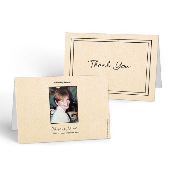 Parchment - Thank you Cards