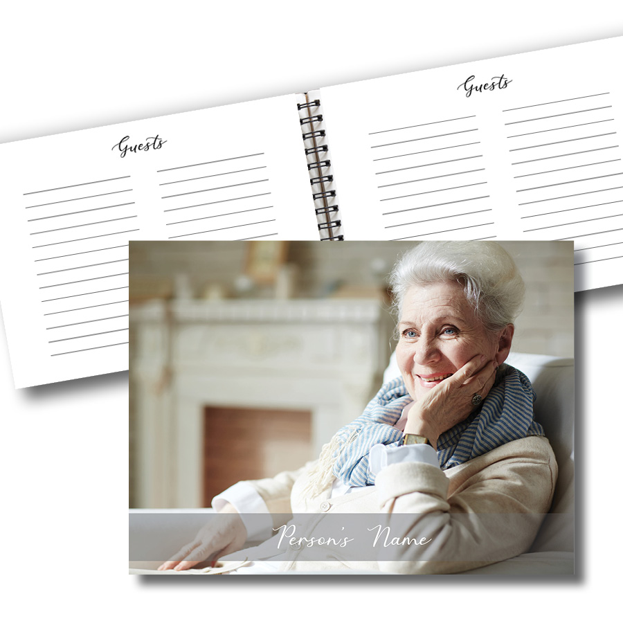 Memorial Guest Sign-In Books