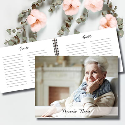 Guest Sign In Books Design online